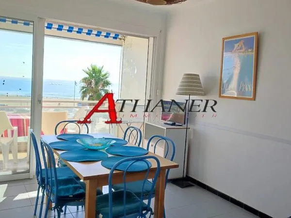 Lumineux T3 traversant + Terrasse VUE MER
