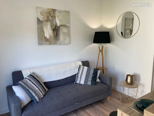 Studio meublé 24 m² - Proche Caen - Disponible 18 juillet 2026 - 600 CC