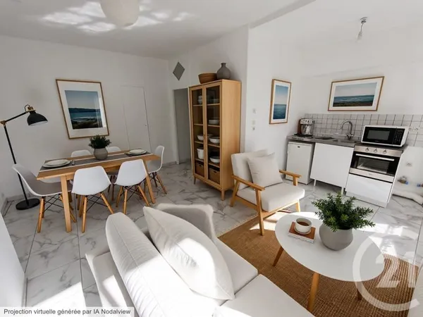 Appartement 1 pièce 27 m²