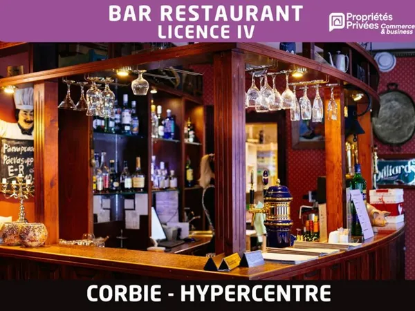 Corbie hypercentre - Bar Restaurant Licence IV , Terrasse