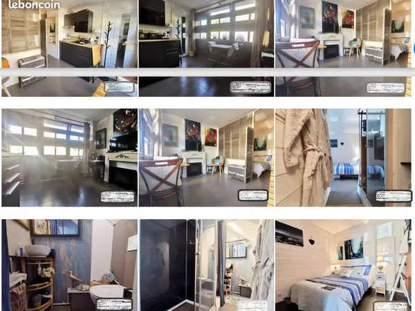 Studio meublé 19 m² - 500 CC - Crach centre, à 10 min des plus belles plages