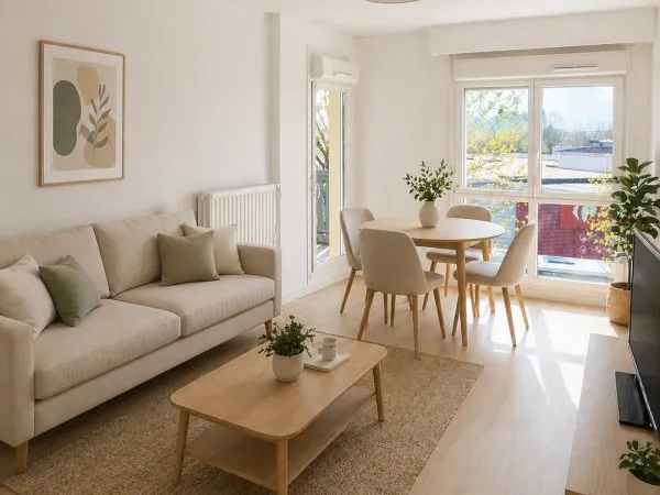 Appartement 2 pièces 59 m²