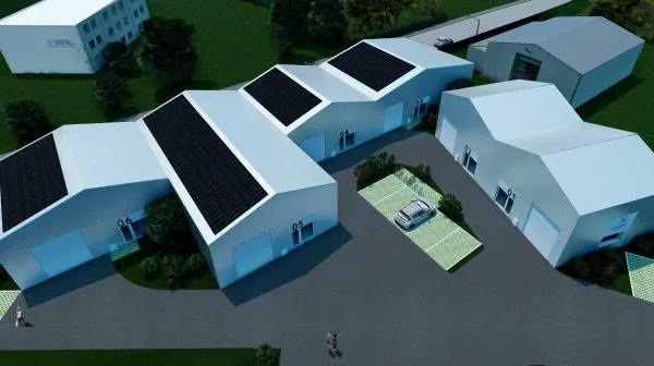 Entrepôt 321 m²