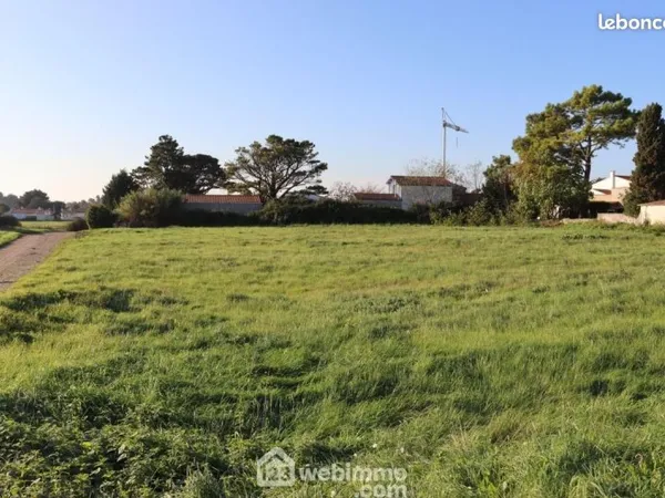 Terrain 2 757 m² Saint Vincent Sur Jard