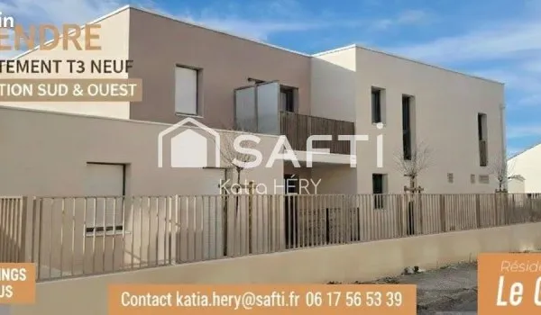 Appartement 3 pièces 61 m²