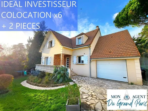 Maison Orsay 163 m2 colocation 6 chambres