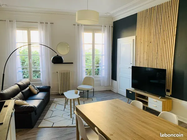 Beau T3 meublé de 58m2 lumineux