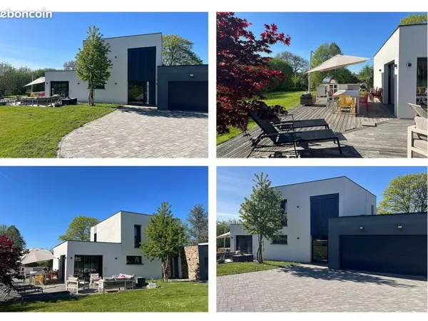 🏡 Maison contemporaine de standing - 143 m² - Terrain 1 800 m² + Allée privée - Calme absolu - "SANS