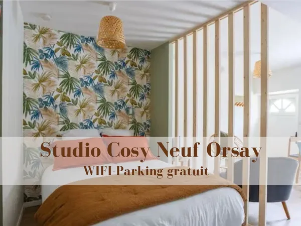Grand Studio Cosy- meublé et équipé