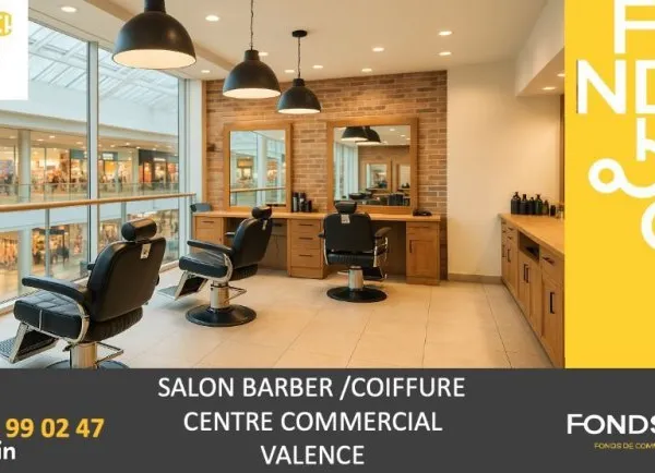 Fonds de commerce coiffure 40 m²