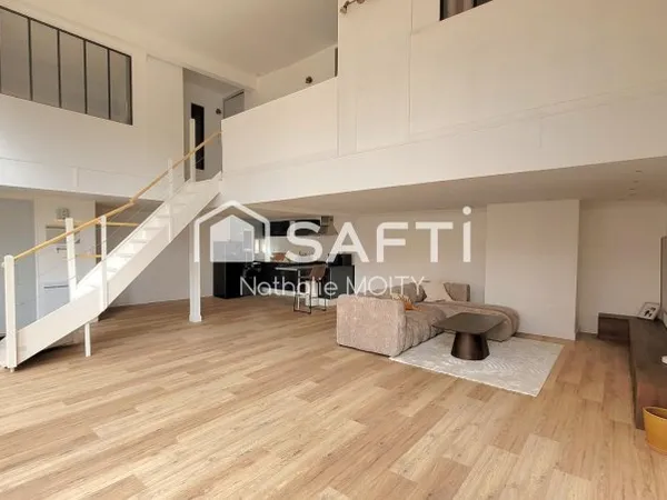 Appartement T4 ATYPIQUE en CENTRE VILLE de Saint-Quentin