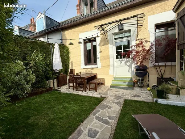 Maison 76m avec jardin au calme