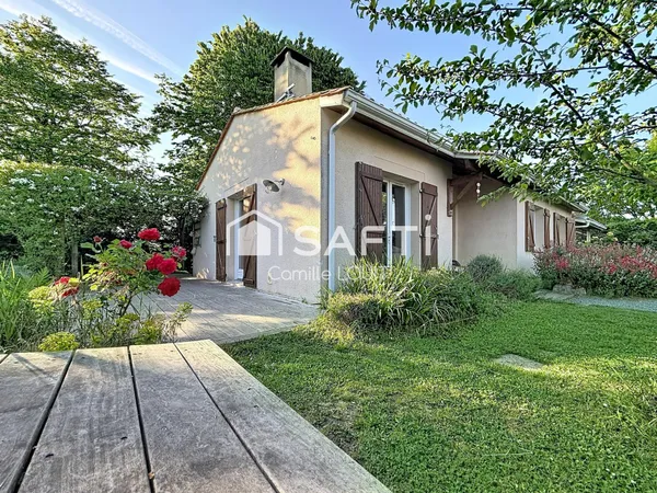 Maison 4 chambres - Terrain arboré - Calme