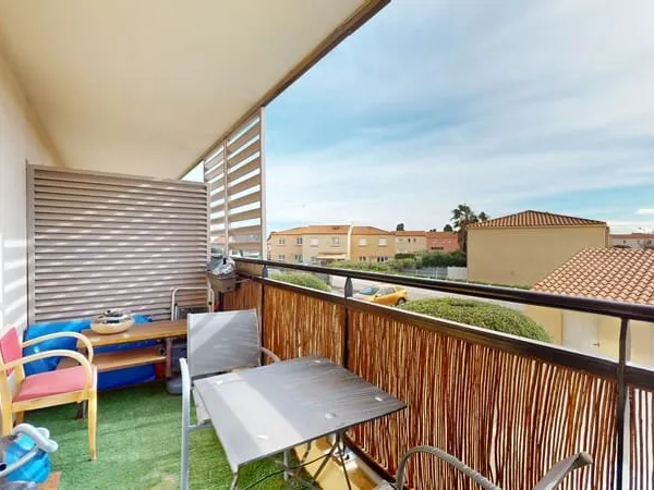 Appartement 2 pièce(s) + parking - Saint Laurent de la Salanque