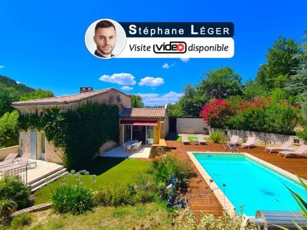 Maison en pierre avec piscine 7 pièce(s) 175 m2