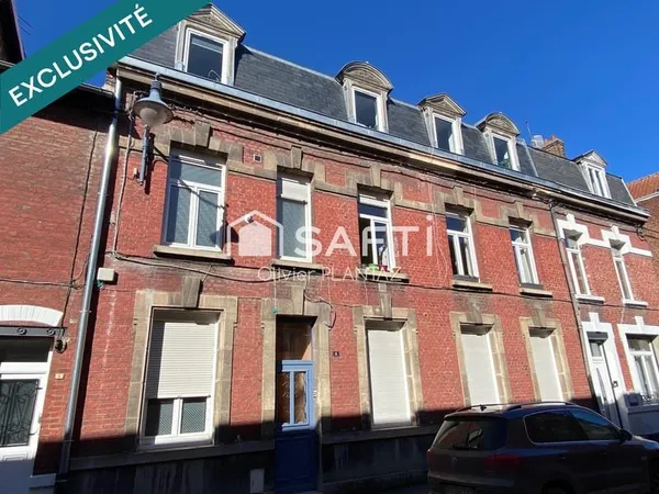 Appartement T4 - 50m Grand Place et 5mn de la gare