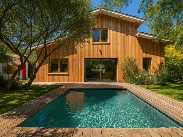 Maison à vendre Cap Ferret 145 m2, grand jardin piscinable