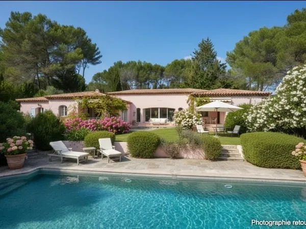 Villa à Mougins ? 8 pièces, 5 chambres, 436 m² sur un terrain de 9 500 m²