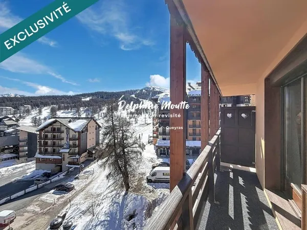Appartement de 26 m2, 4 à 6 couchages proche front de neige.