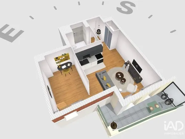 Vente Appartement 1 pièce
