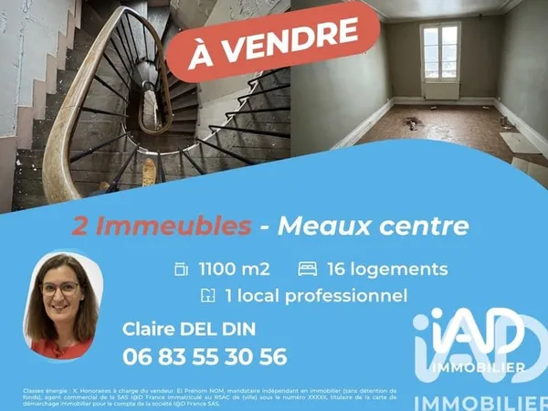 Immeuble 1100 m²