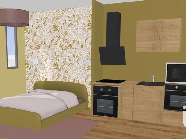 Studio 1 pièce 13 m²