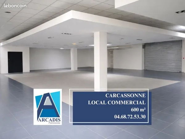 Local 600 m² CARCASSONNE