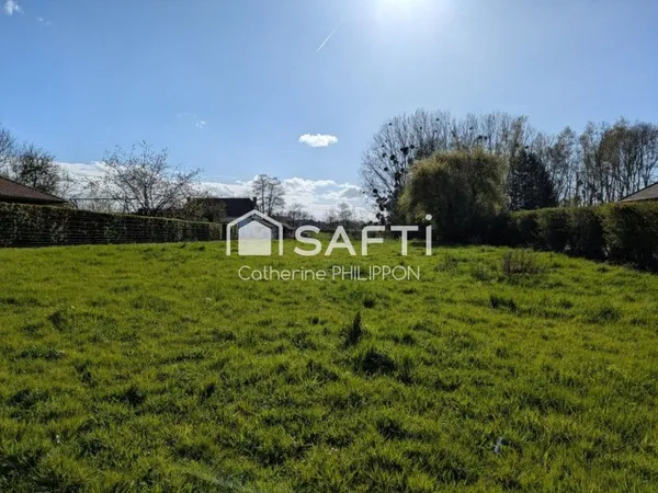Très beau terrain constructible situé à Bousies