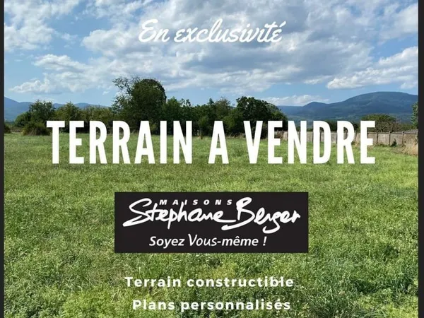 Terrain à bâtir de 600 m² à SCHNERSHEIM (67)