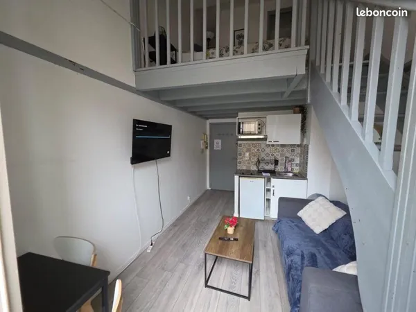 T1 bis duplex/ parking/ près gare