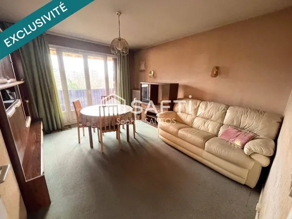 Appartement 3 pièces 60 m²