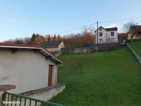 Terrain constructible avec garage