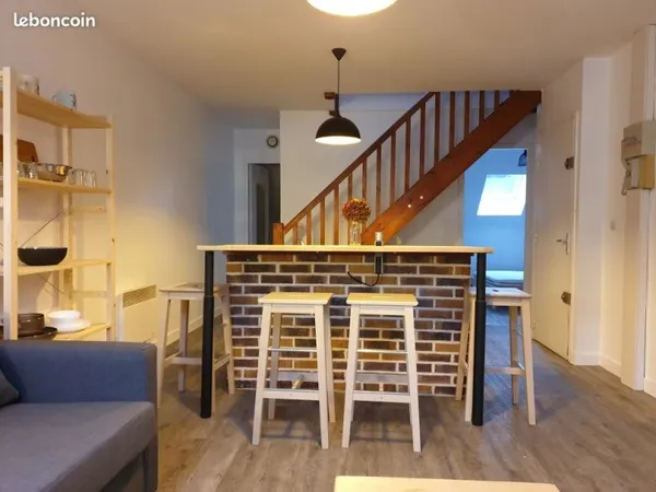 F3 duplex meublé - 65 m² - Hyper centre Amiens / Gare