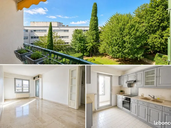 Appartement T4 avec garage centre ville