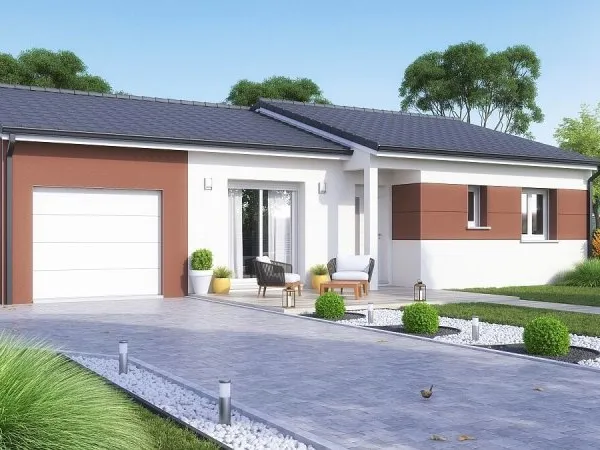 Terrain + maison 110 m²