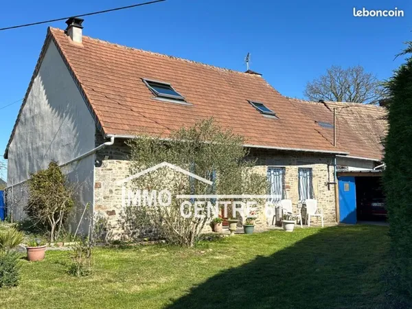 Habitable de plain-pied 3 chambres en campagne