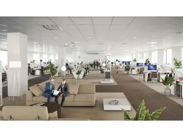 Bureaux 1351 m²