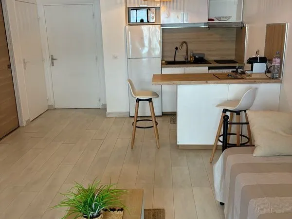 T1 meublé 38 m2 avec Terrasse -Le BRUSC - Location à l'année