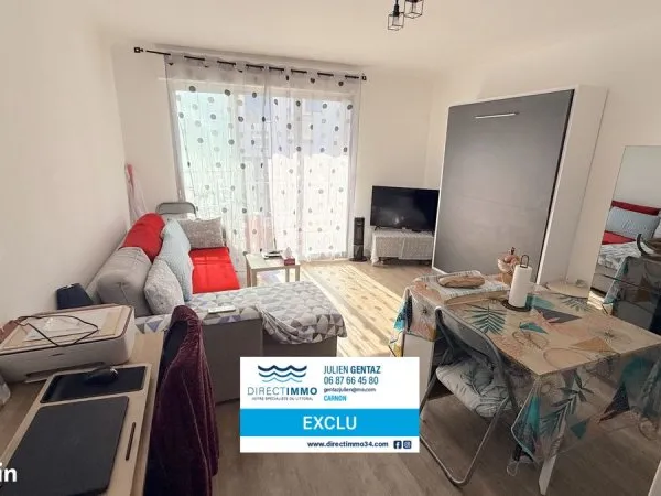 Appartement 1 pièce 27 m²