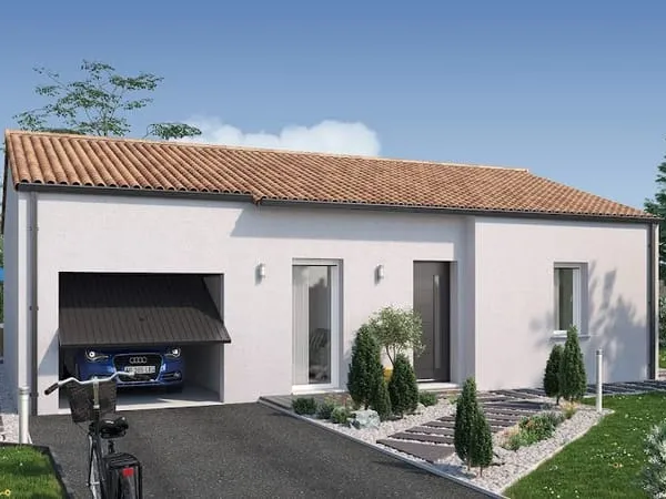 Maison neuve 3 pièces 62 m²