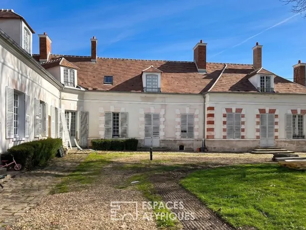 L'appartement avec jardin dans un monument historique