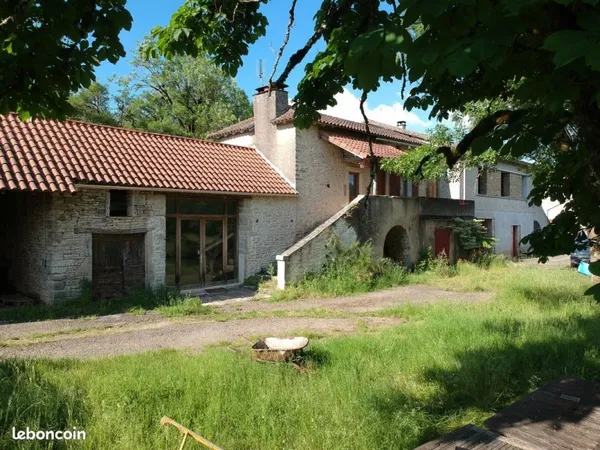 Maison en pierre + terrain