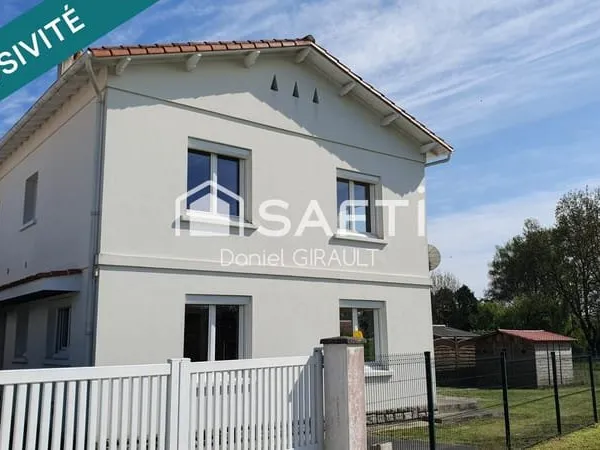 Maison de 109 m² sur un terrain de 303 m² offre un cadre calme à quelques pas du centre-ville