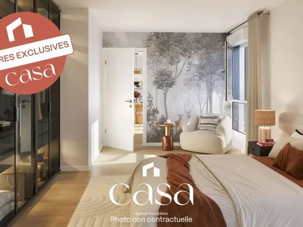 Appartement 3 pièces 59 m²