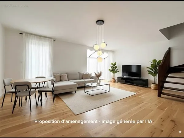Maison 4 chambres jardin garage