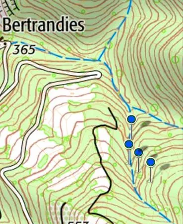 1,75 hectares bois feuillus NC 12600 murols