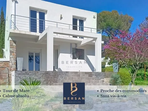 VILLA INDIVIDUELLE FREJUS TOUR DE MARE AU CALME ABSOLU SANS VIS A VIS