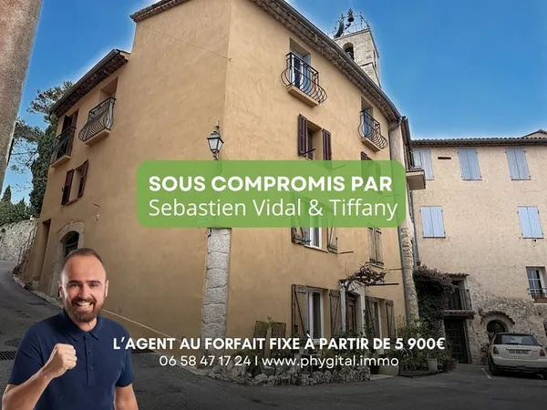 Appartement 3P à vendre à Châteauneuf-Grasse (06740)