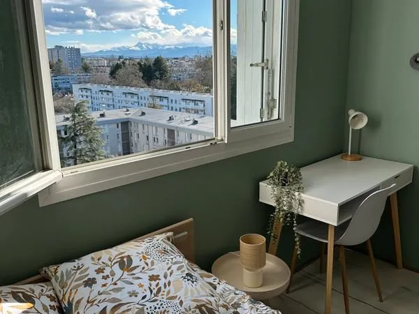 Chambre Tout inclus (Élec + Fibre) - Appart équipé - Proche Université - 450 CC