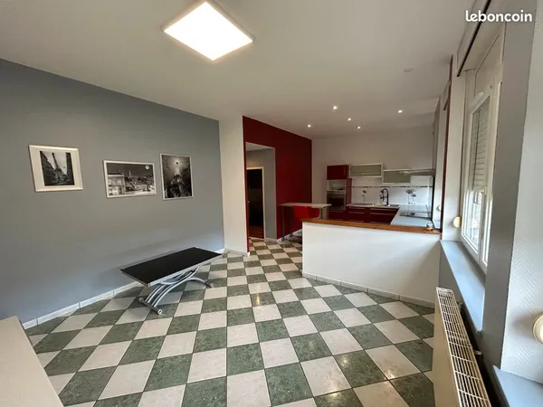 Appartement F2 secteur gare 55 m²